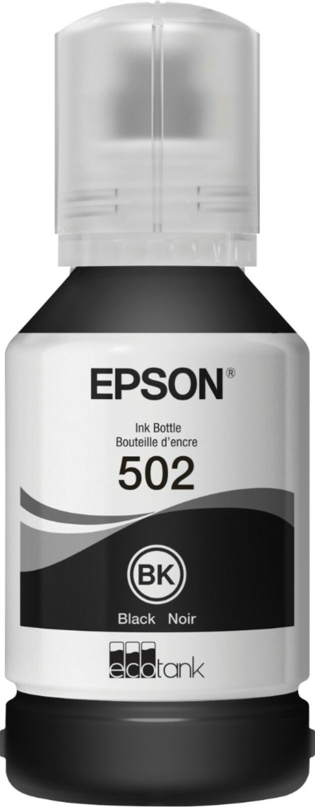 EPSON 502 Ink Bottle Exp 2026 ( 127ml ) Black - Genuine (Sealed)