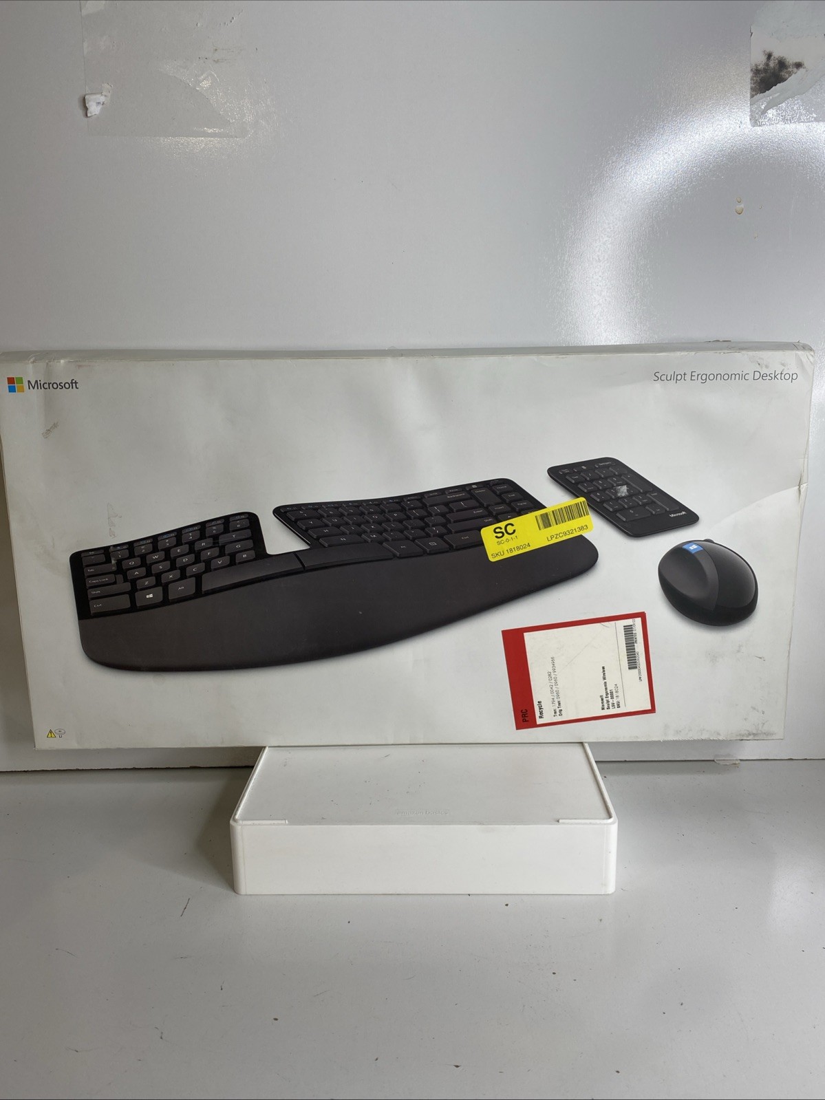 Microsoft L5V-00001 Sculpt Ergonomic Desktop Keyboard Mouse Keypad