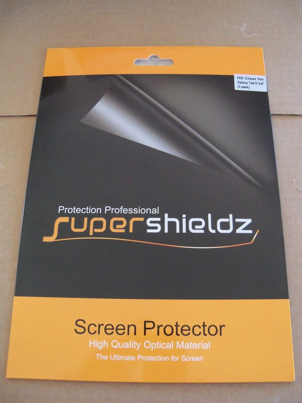 3 Pack Supershieldz HD Clear Screen Protector for Samsung Galaxy Tab E Nook 9.6