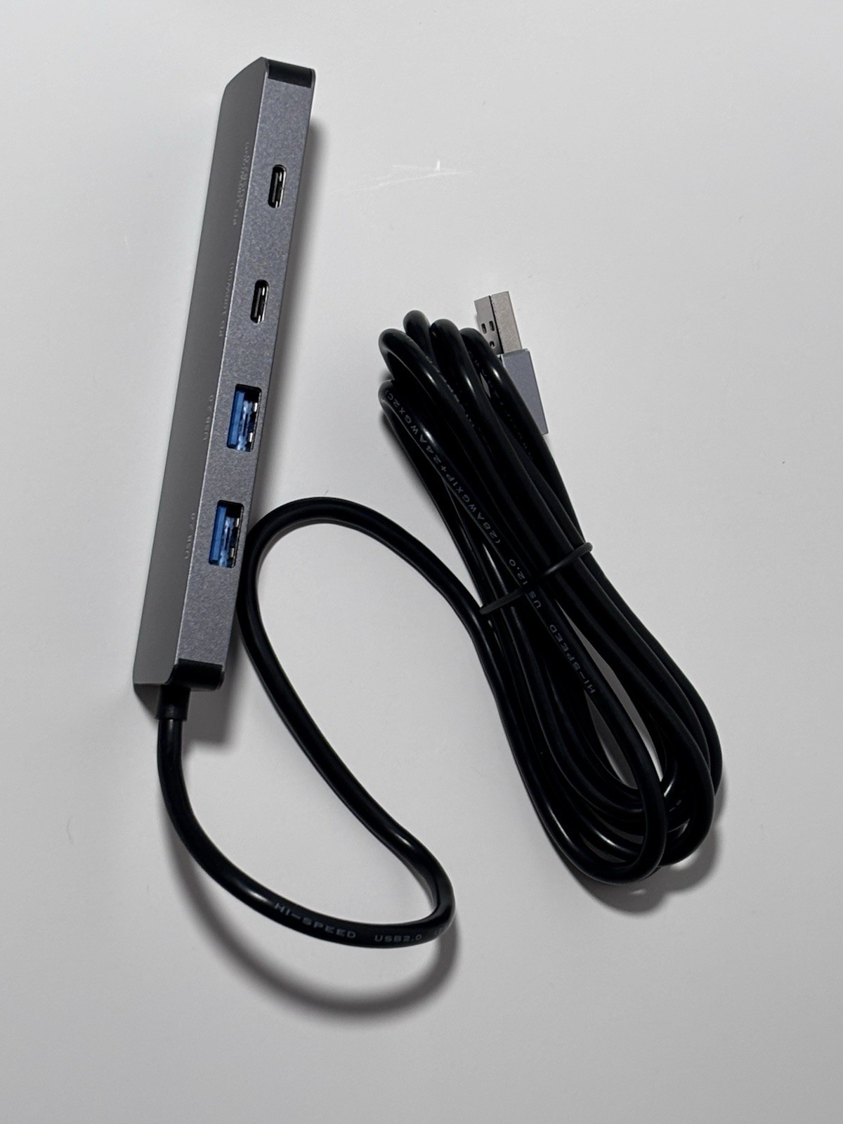 USB C Hub 4 Port 100W Fast Charging