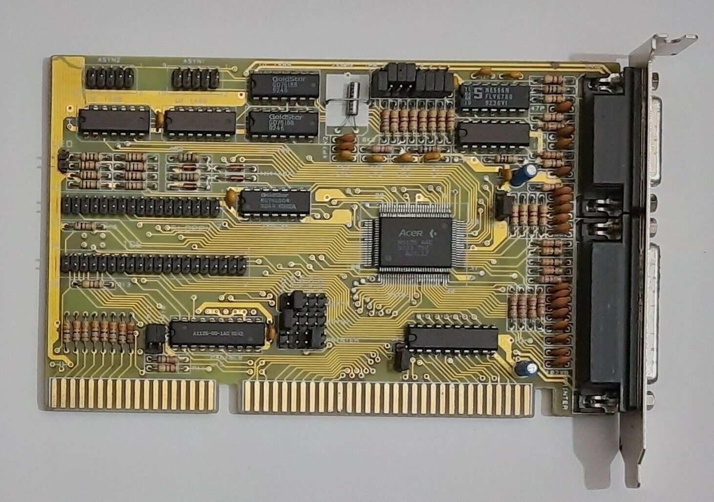 Kentech IDE-PLUS V2 Multi-I/O IDE Floppy ISA Controller (ACER M5105, Retro, 1992)