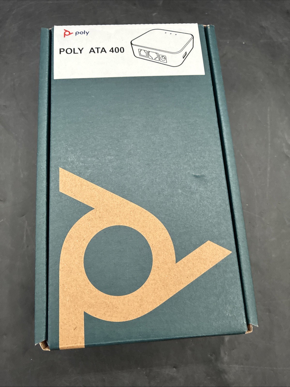 HP Poly ATA 400 1FXS VP VoIP Adapter