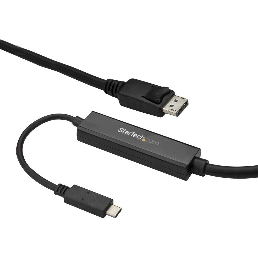 StarTech CDP2DPMM3MB 9.8ft/3m USB C to DisplayPort 1.2 Cable 4K 60Hz USB Type-C