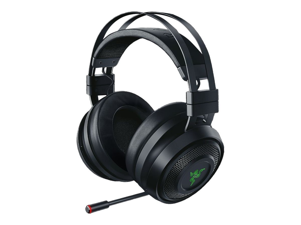 Razer Nari Wireless Gaming Headset PC PS4 PS5 Black w/ USB Dongle Cables Box