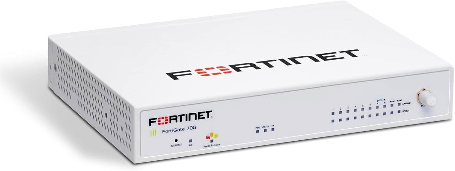 Fortinet FortiGate-70G Firewall for Branch and Small Offices (FG-70G-BDL-950-12)
