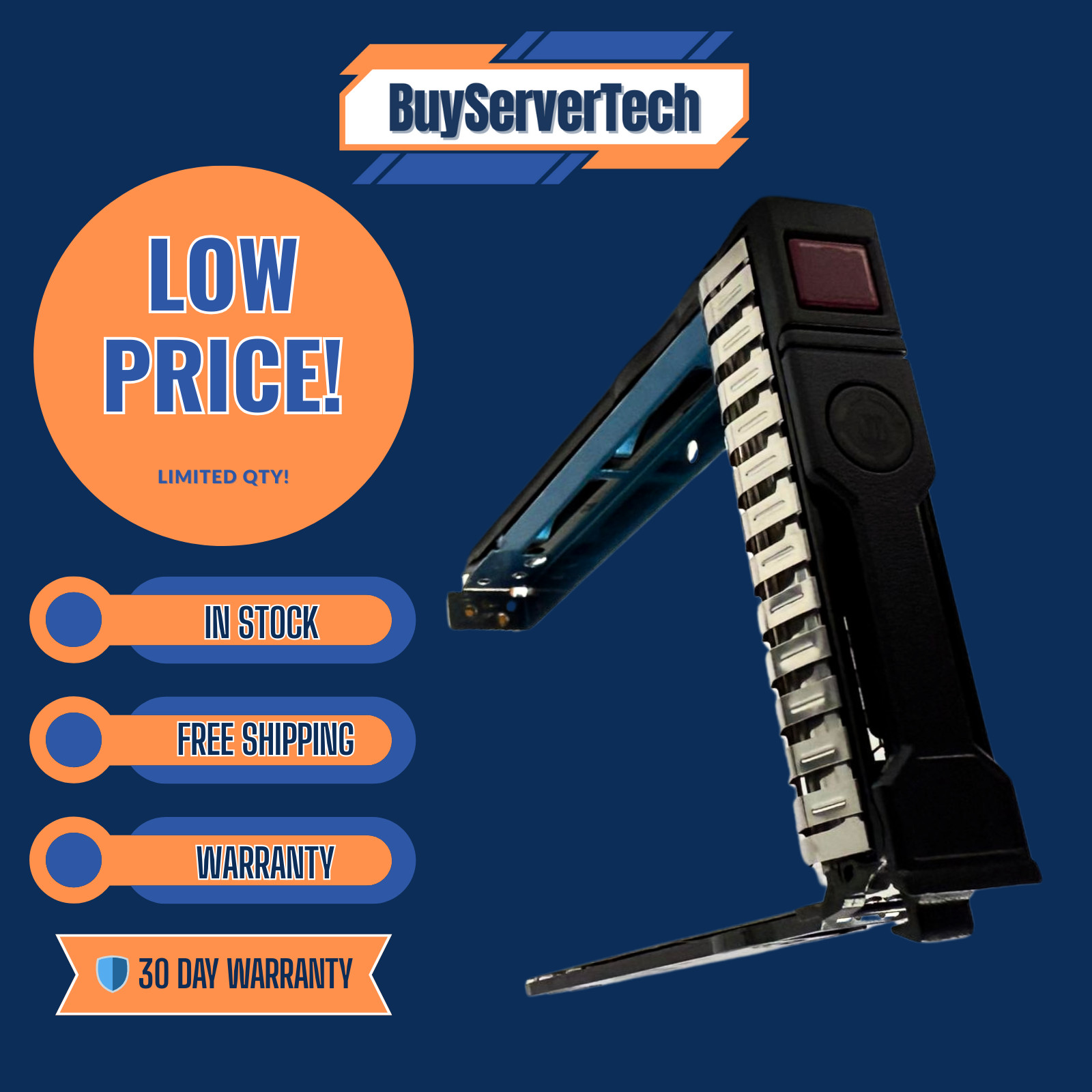 2.5" SFF HDD Caddy Sled For HP ProLiant DL380 DL380p DL360p DL180  Ship From USA