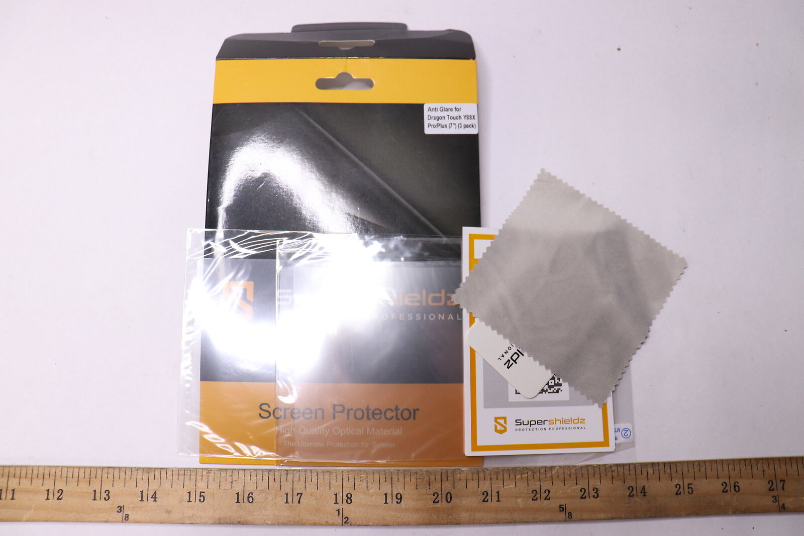 (3-Pk) Supershieldz Screen Protector, Anti Glare and Anti Fingerprint Shield