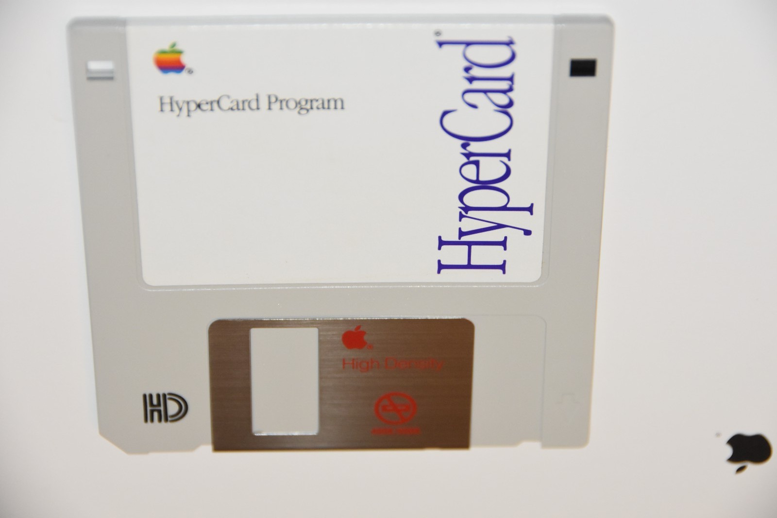 vintage 1990 Apple Macintosh HyperCard Basics 030-4040-A + 690-5640-B Software E