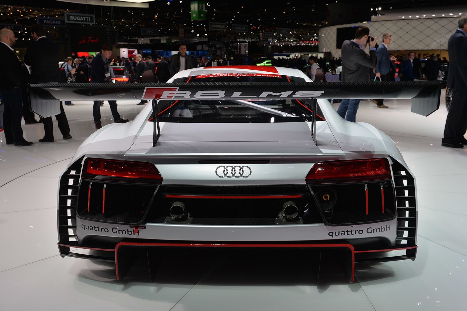 Cars 2015 audi lms Desk Mat Stitched