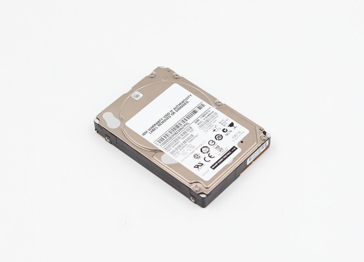 Seagate ST900MM0006 900GB 2.5" 6Gb/s 10K RPM SAS Hard Drive P/N: 9WH066-039
