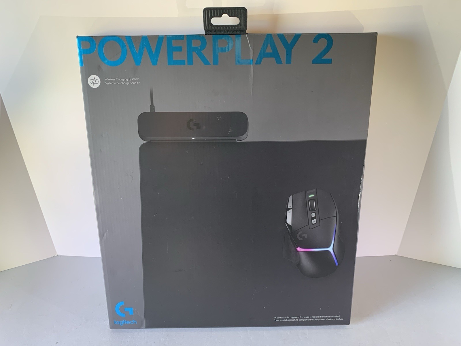 Logitech G POWERPLAY 2 Wireless Charging Mouse Pad Compatible Gaming - Read Desc