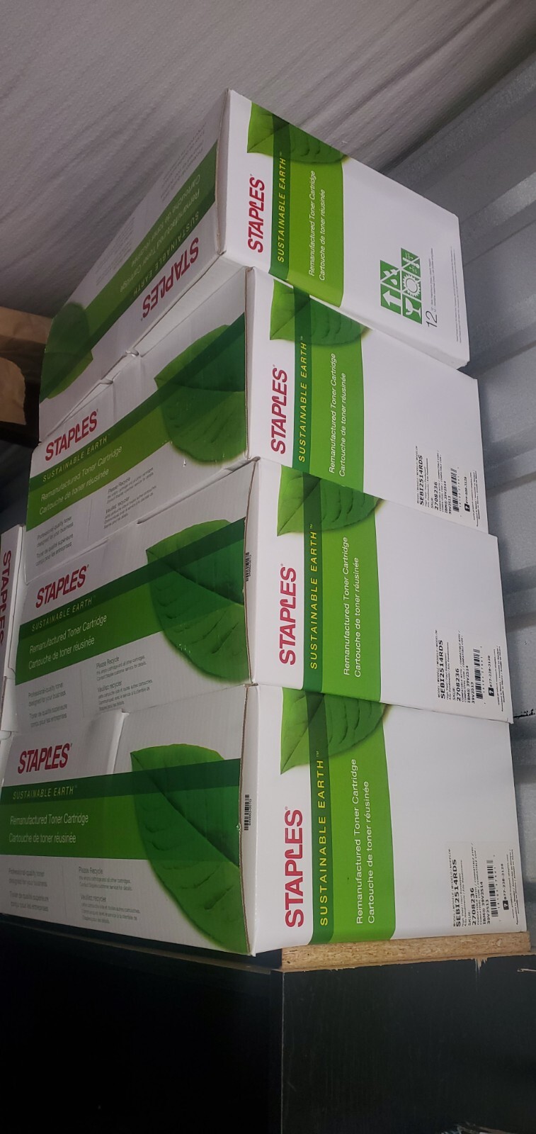 Staples Sustainable Earth High Yield Toner Cartridge IBM 39V2513 39V2514