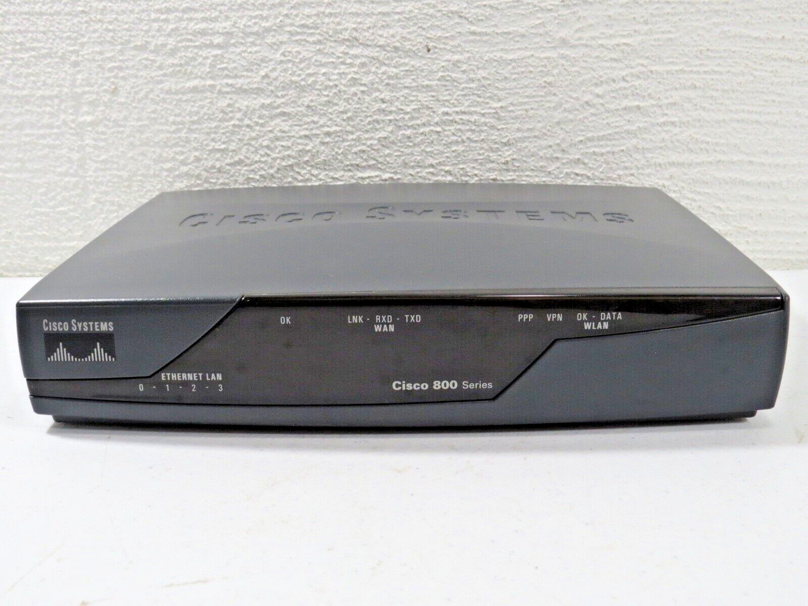 Cisco 870 Integrated Services Wireless Router Cisco 800 Series Unit Only