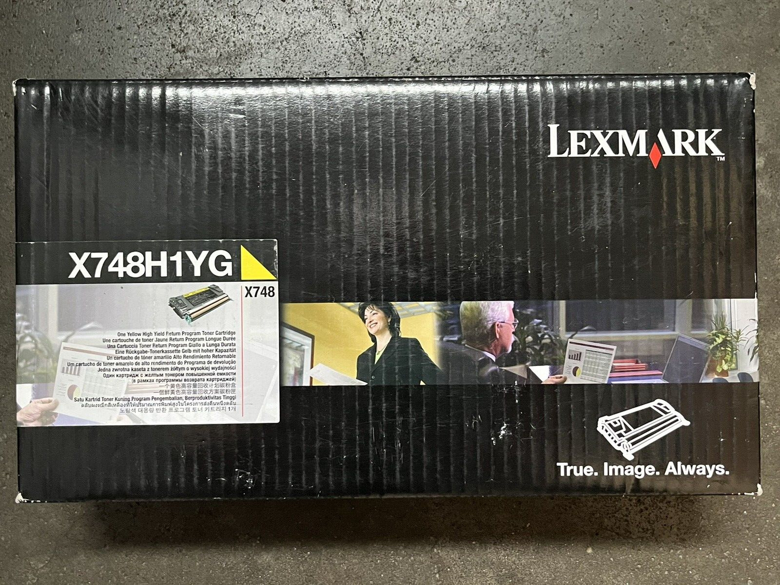 NEW SEALED Lexmark High Yield Yellow Toner Cartridge X748H2YG for X748 FREE S/H