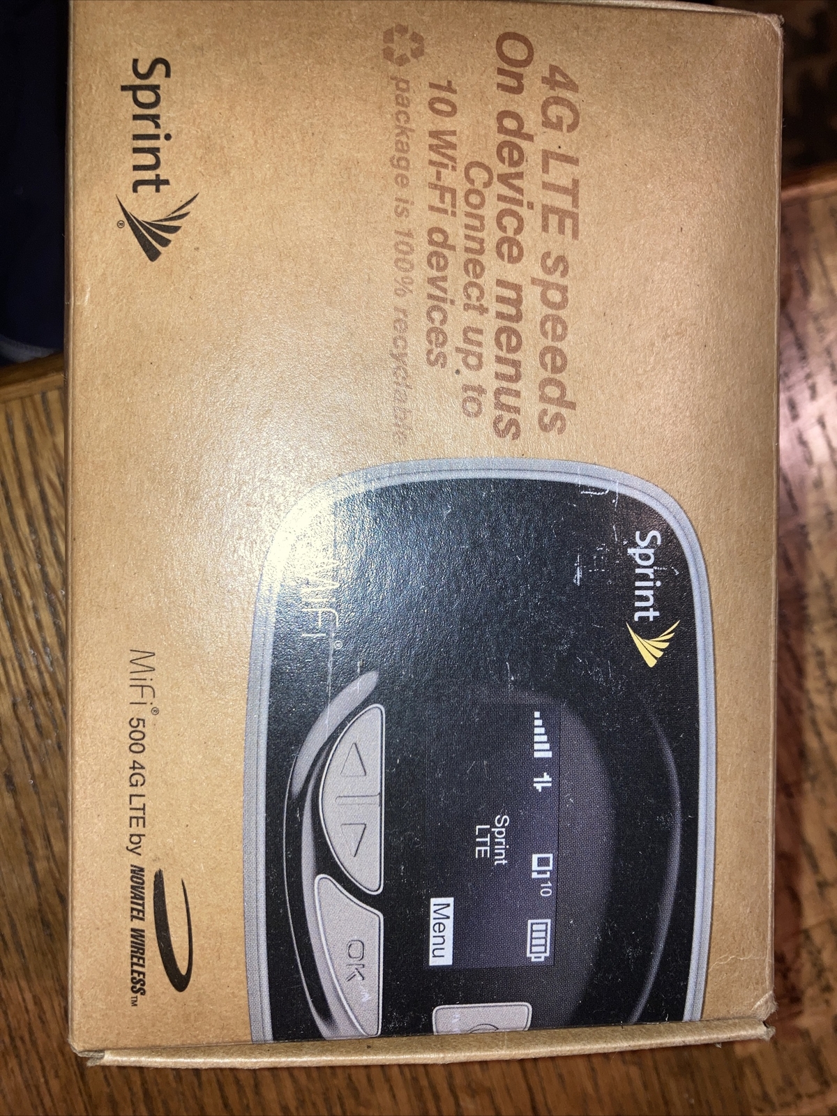 Sprint MiFi 500 4g LTE Mobile Hotspot Modem Broadband Novatel 