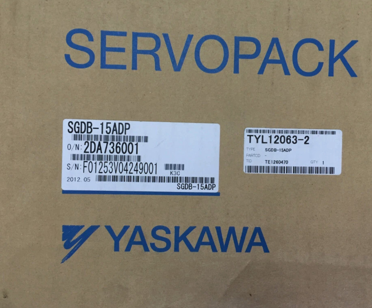 1PCS FOR Yaskawa SERVO DRIVER SGDB-15ADP SGDB15ADP FAST SHIP #rjia