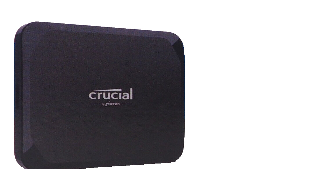 Crucial X9 2TB External USB-C SSD CT2000X9SSD9 Black NEW SEALED