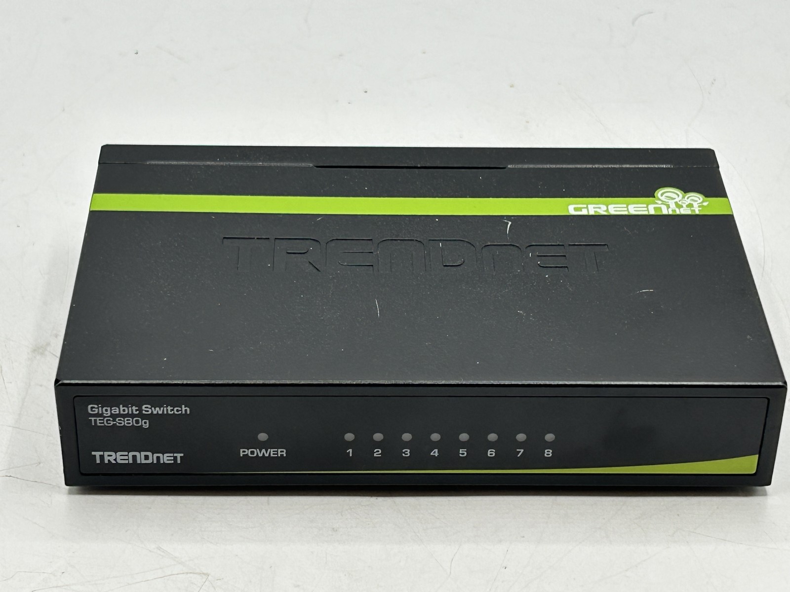 TRENDnet - TEG-S80G 8 Port Gigabit GreenNet Metal Housing Unmanaged Switch NO AC
