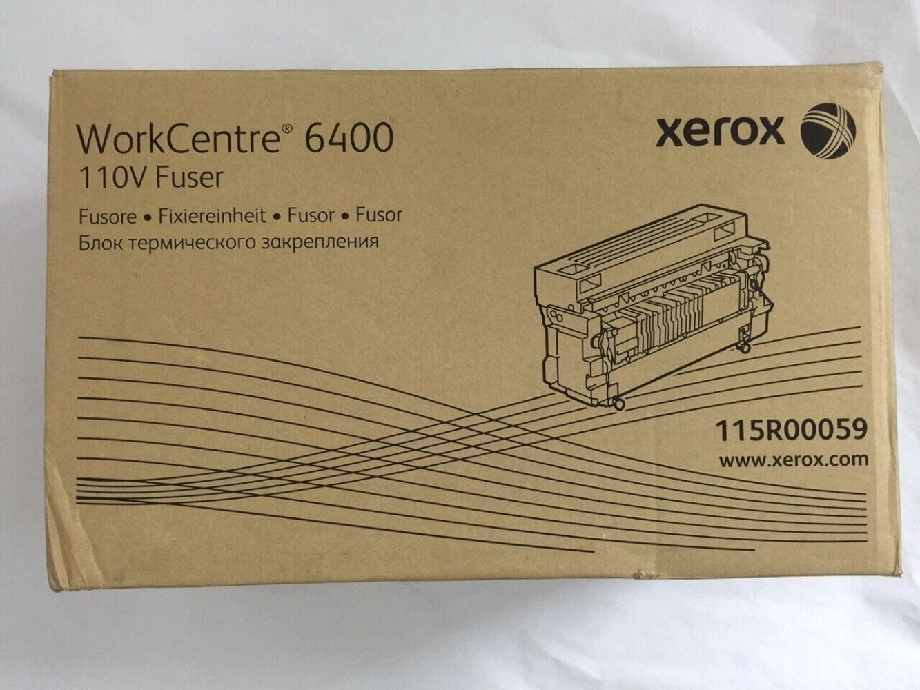 Open Box Genuine Xerox WorkCentre 6400 Fuser 110V  115R00059