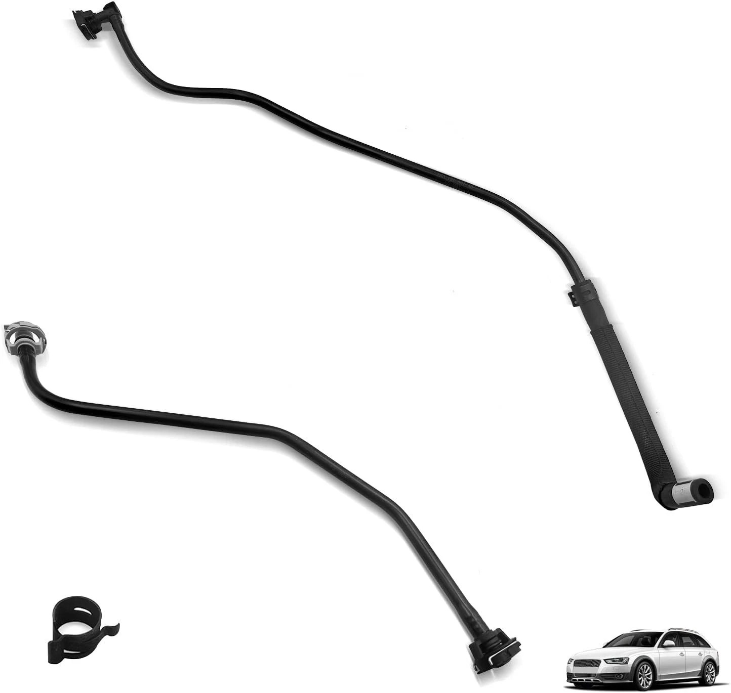 8K0121081AB 8K0121081CA Coolant Radiator Reservoir Tank Overflow Hose Fit for 