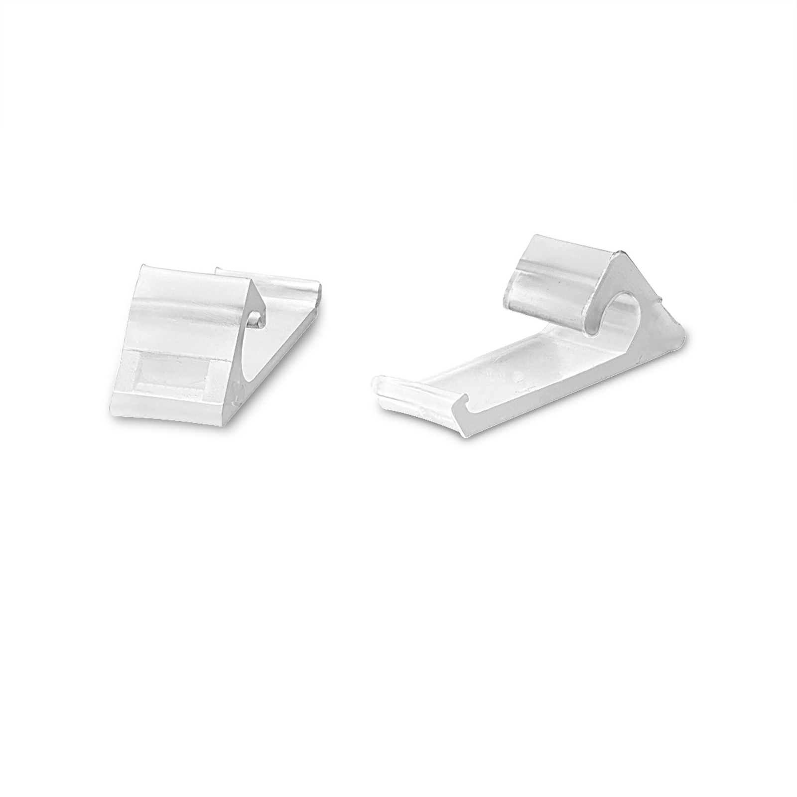 Nylon Siding Clips for Coax Cable Snap in Home Wire Management White 50 Pack