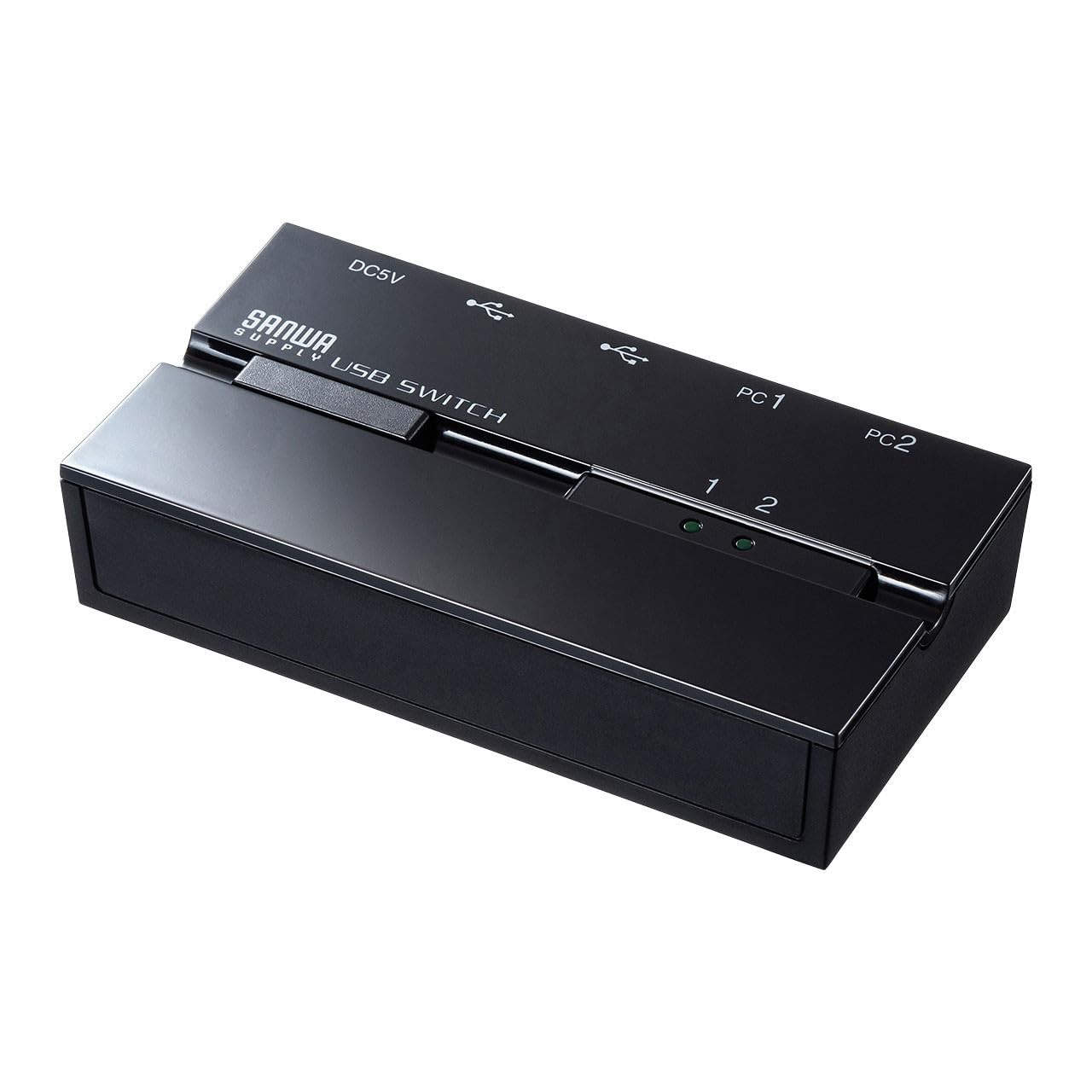 Sanwa Supply USB 2.0 Manual Switch 2-PC with Hub Magnet SW-US22HMG Japan Import