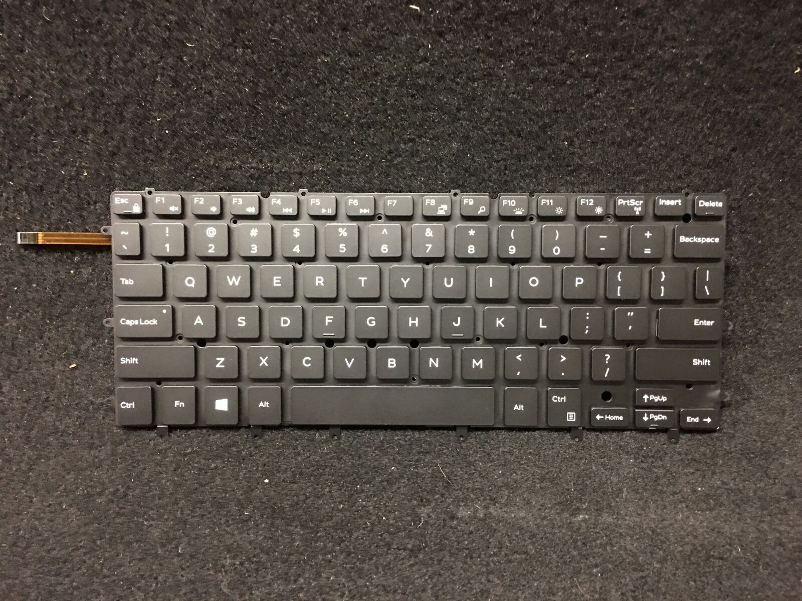 Eathtek Replacement Keyboard with Backlit No Frame for DELL XPS Black US Layout