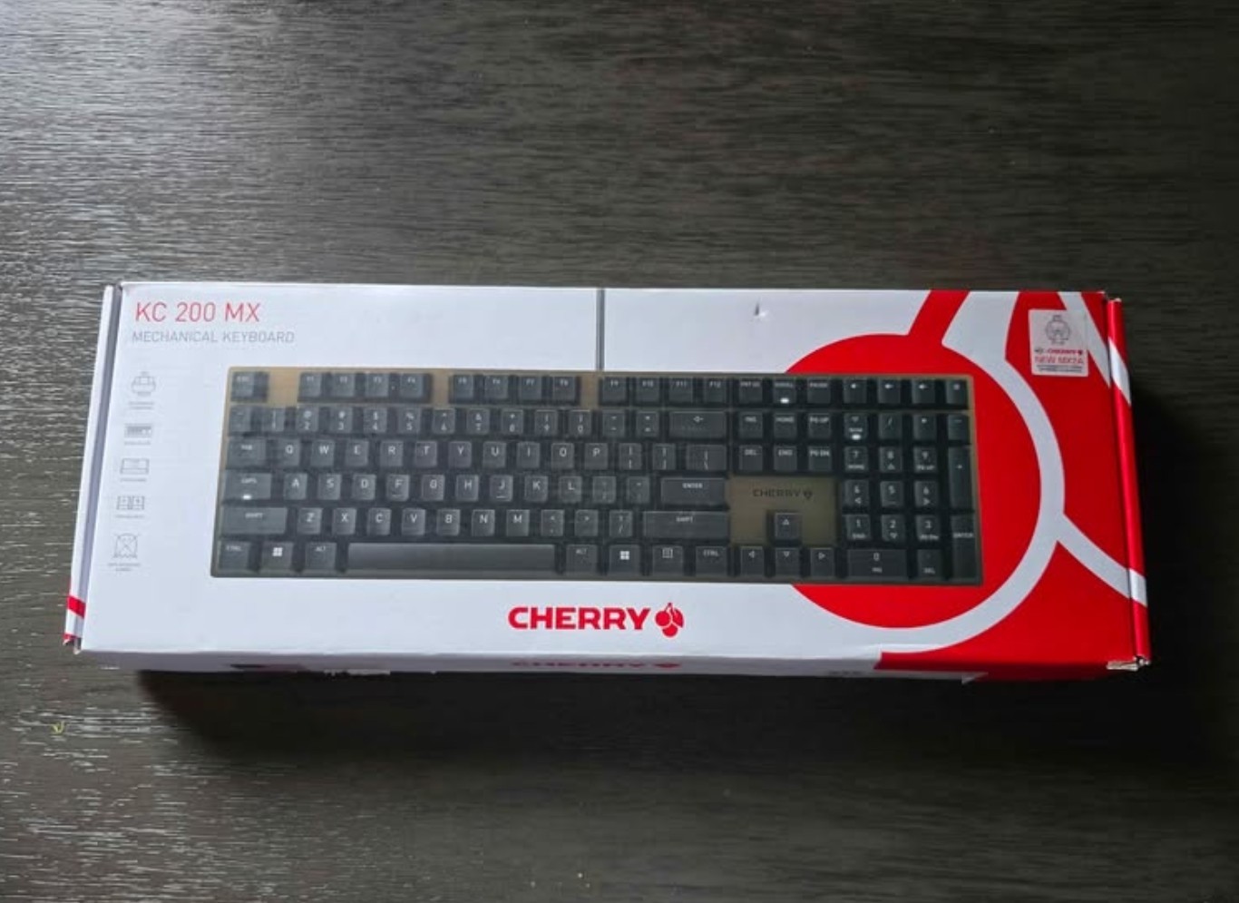 Cherry KC 200 MX Mechanical Wired Keyboard Black English QWERTY