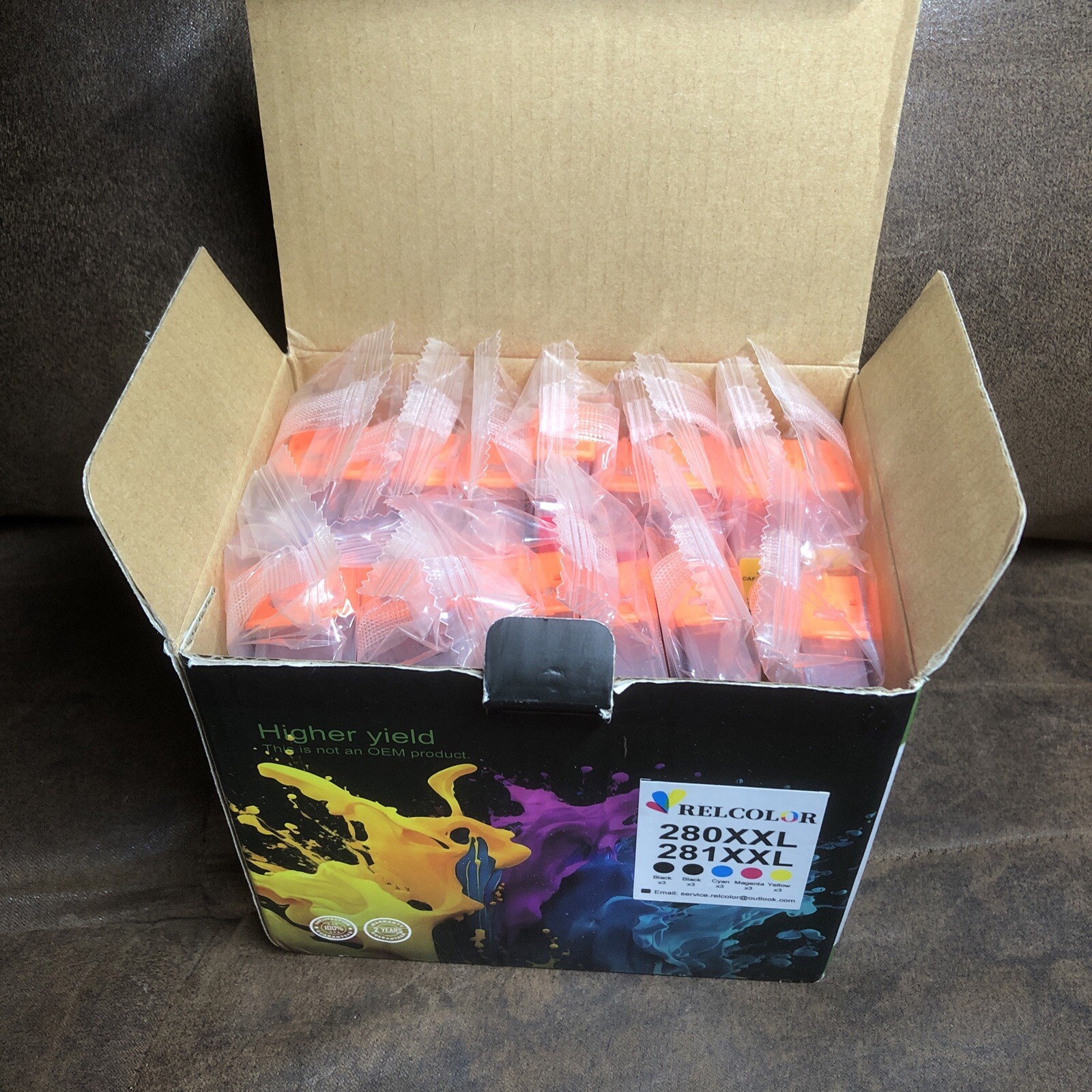 15 Pack 280 281 XXL Ink Cartridges Replacement for Canon PGI 280XXL/281XXL Cartr