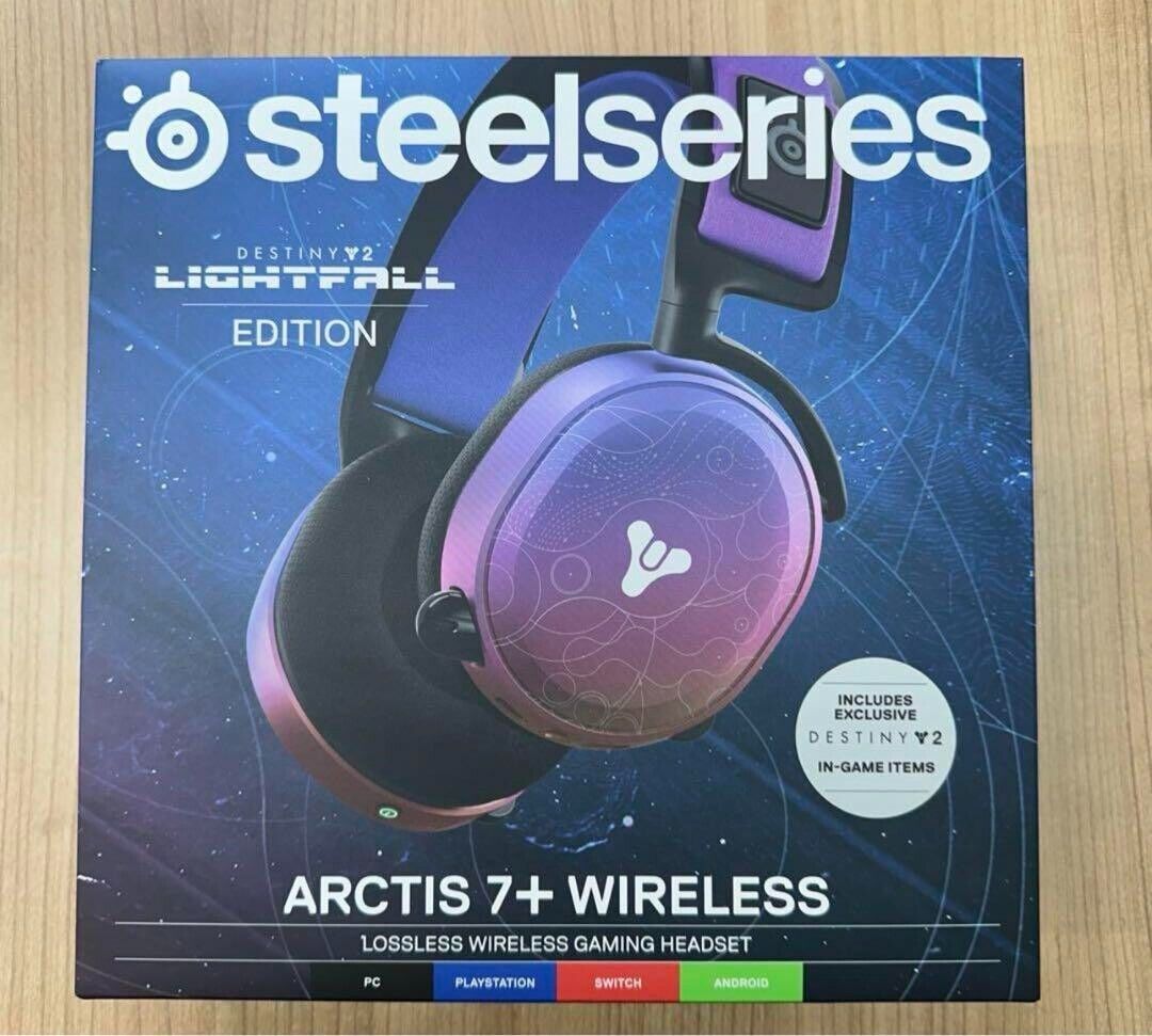 SteelSeries Gaming Headset Wireless Arctis 7+ Destiny 2 End of Light Edition