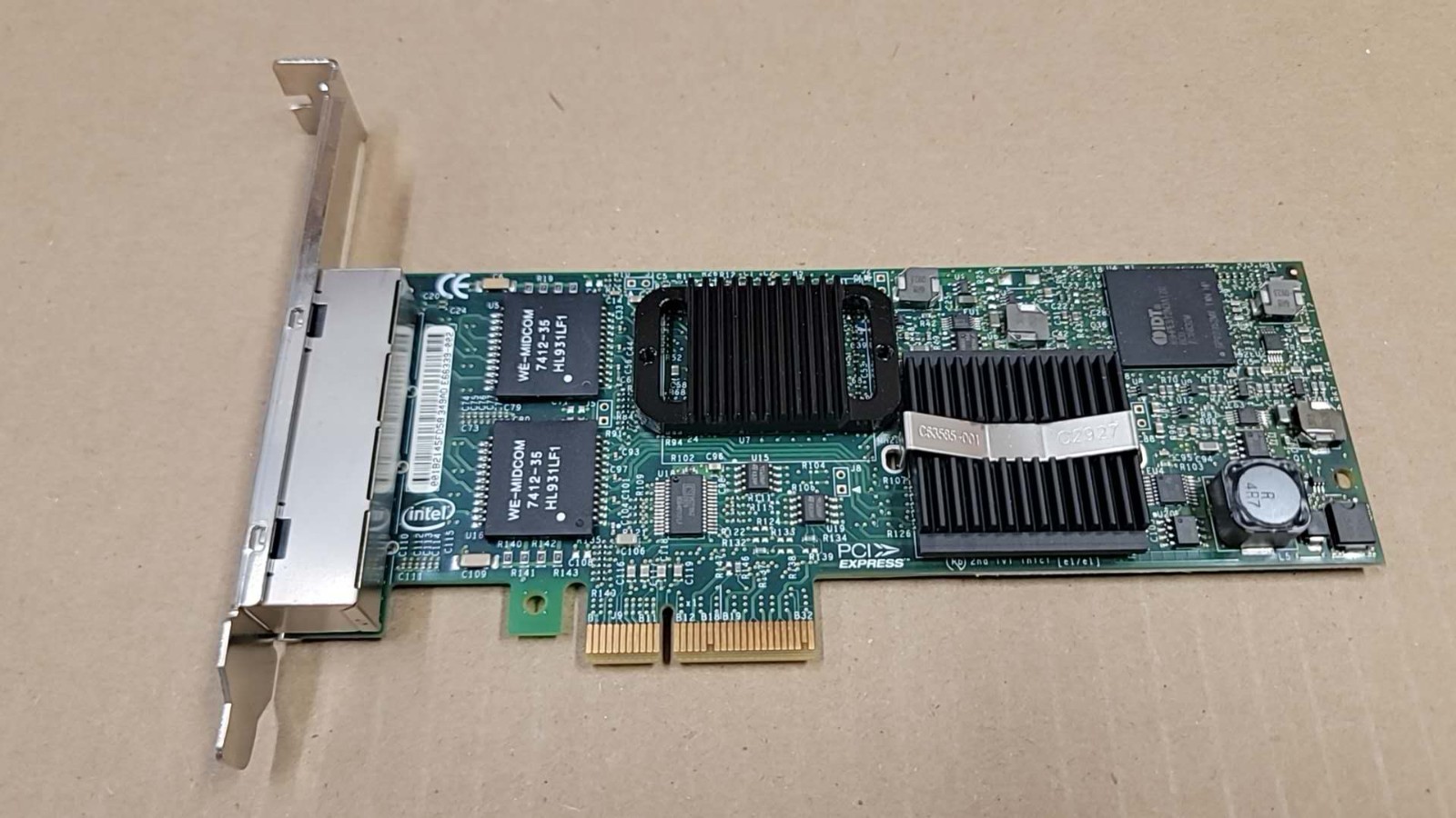 Dell 0H092P 0YT674 Pro/1000 VT Quad Port Gigabit Ethernet Network Server Adapter