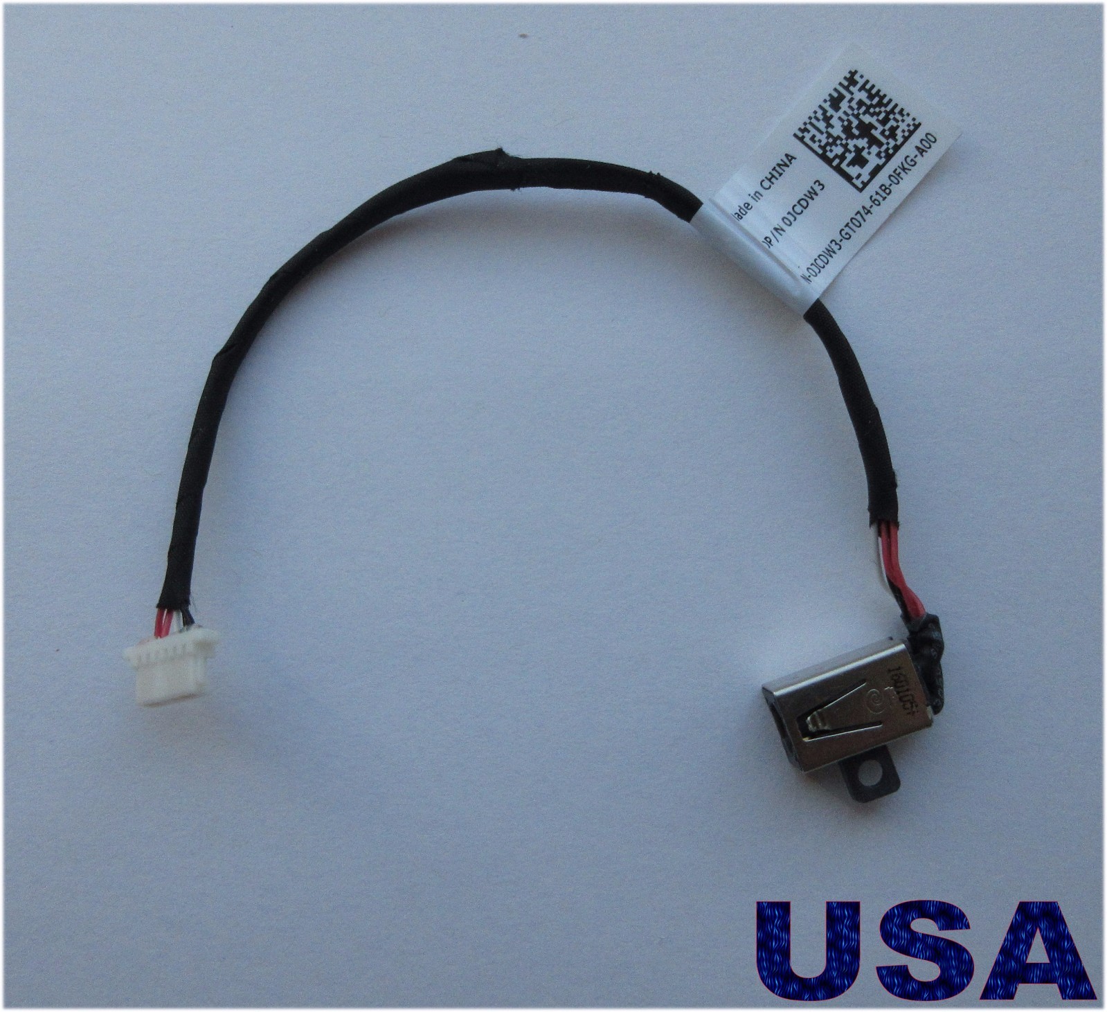 DC Power Jack Connector Cable Harness For Dell Inspiron 11 3157 JCDW3 P20T