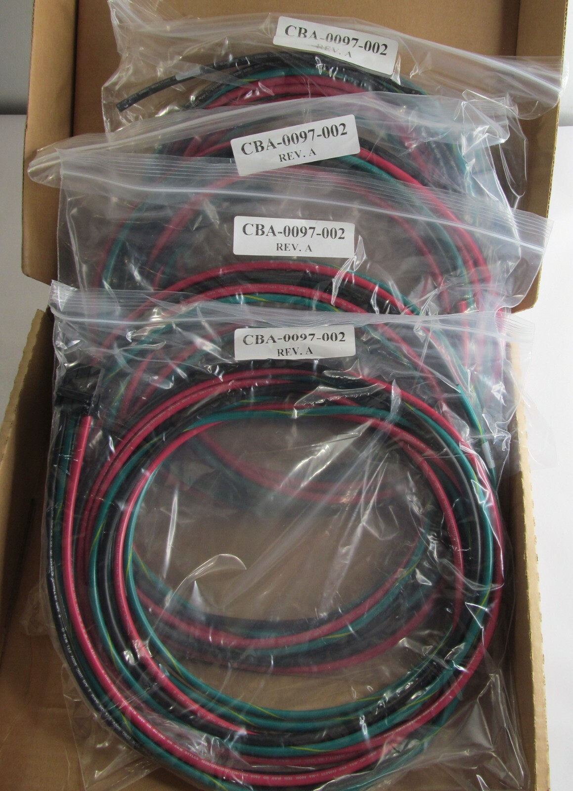 4-PACK CIENA CABL-PW01DC STANDARD 10FT CHASSIS DC POWER CORDS 3300-CHADC1 8-AWG