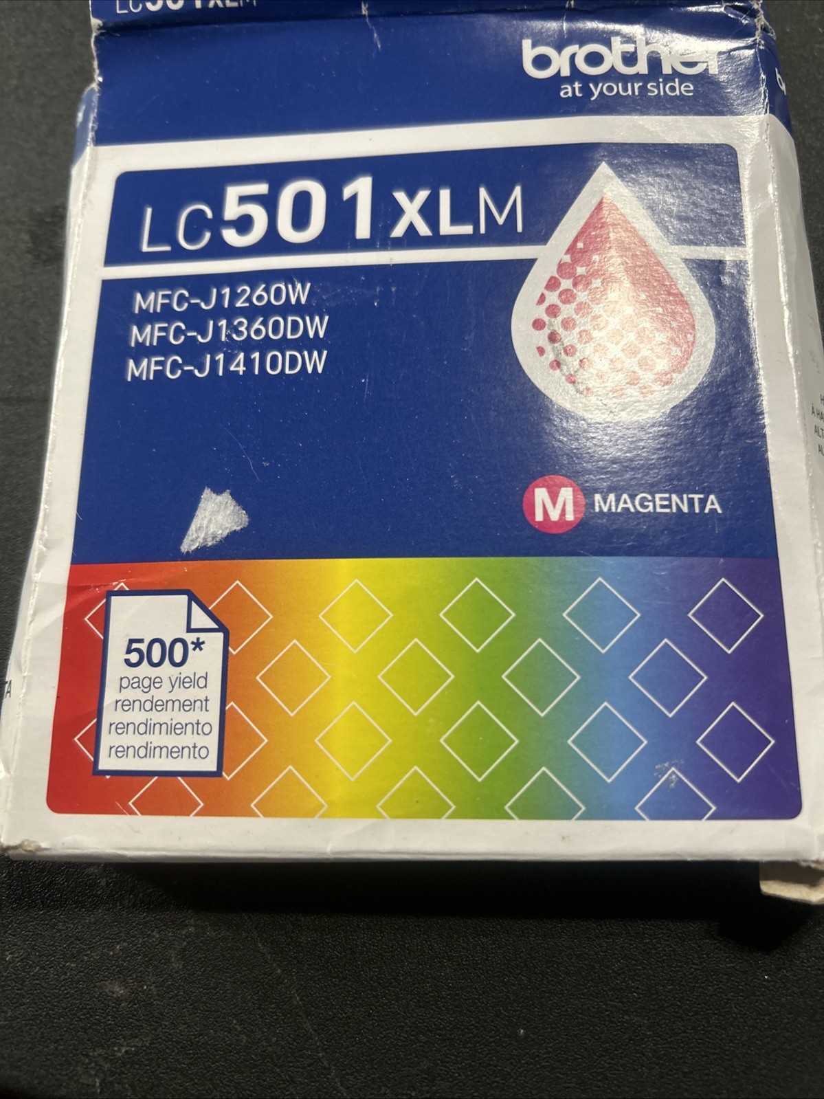 Brother LC 501 XLM Ink Cartridge Magenta