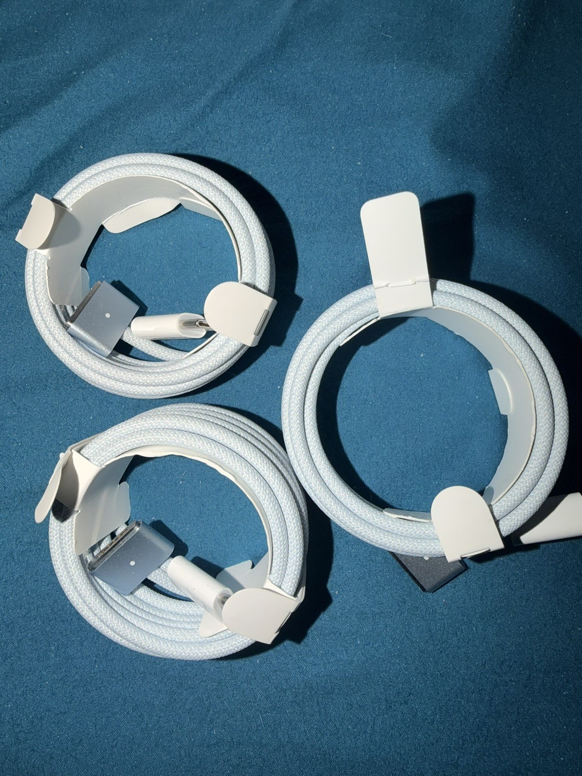 Lot Of 3 Genuine 30W MacBook Charging cable and adaptor 