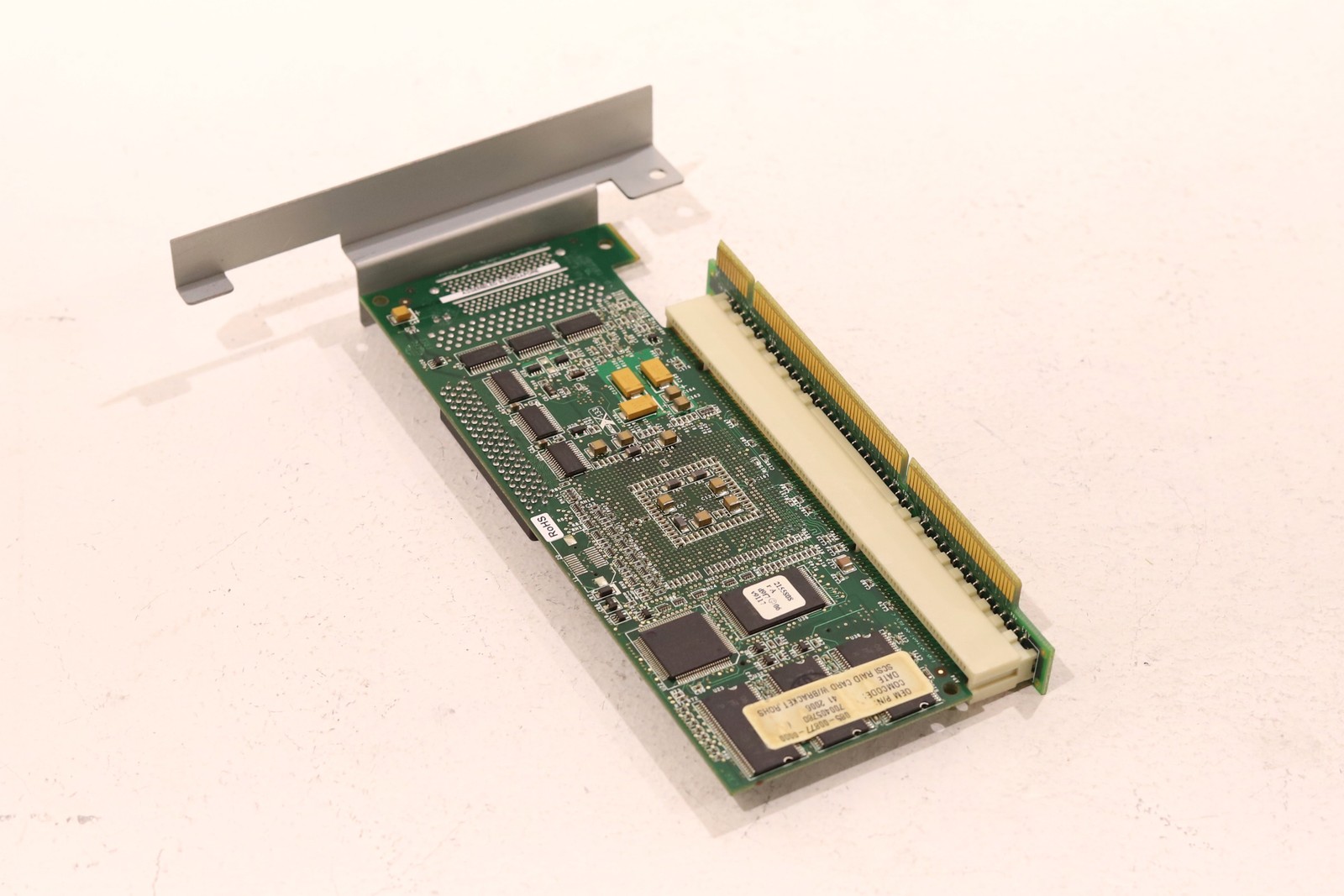 Adaptec ASR-2130SLP/12S Ultra320 PCI-X SCSI RAID Controller P/N: 085-00877-0000