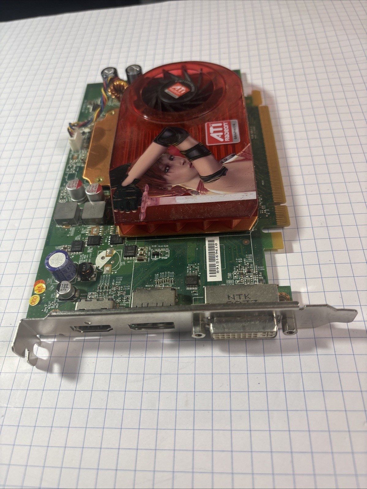 Dell K629C ATI Radeon HD 3650 256MB Video Graphics Card GPU @MB40