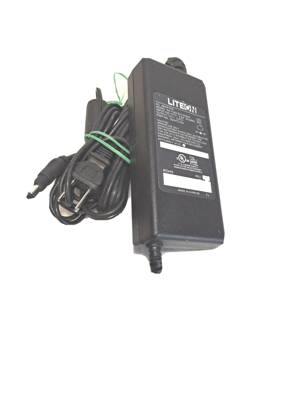 LITEON AC Adapter Model: PB-1320-01C-ROHS (for Motorola DCX3200) 524475-025