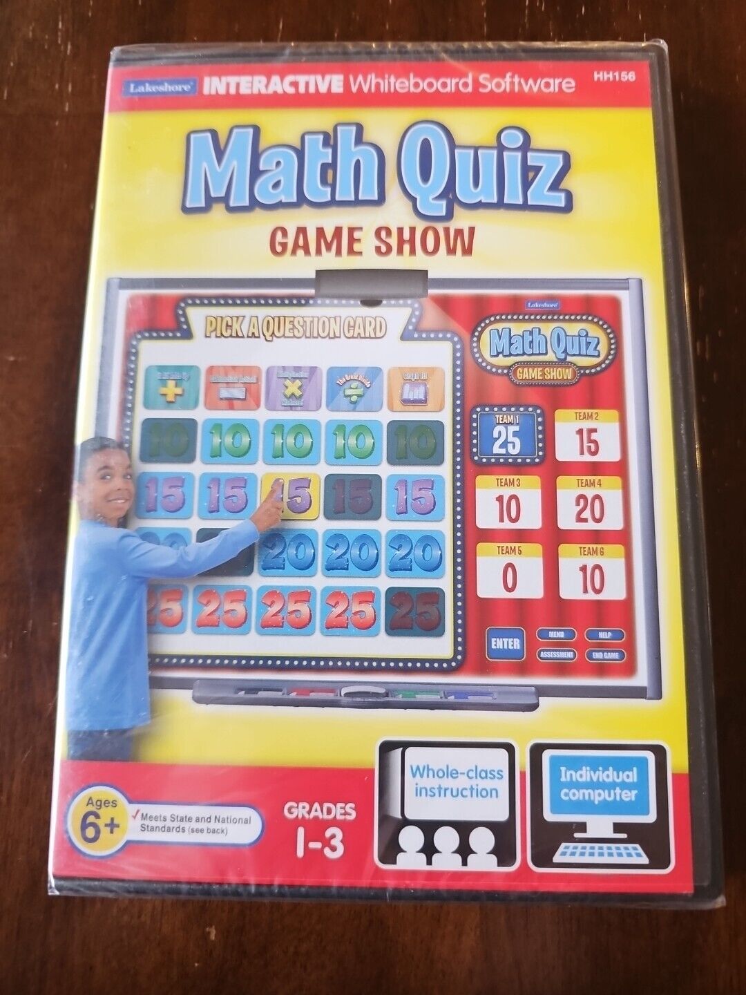 New Math Quiz Game Show (PC) Lakeshore Interactive. Grades 1-3 Learn Math Skills