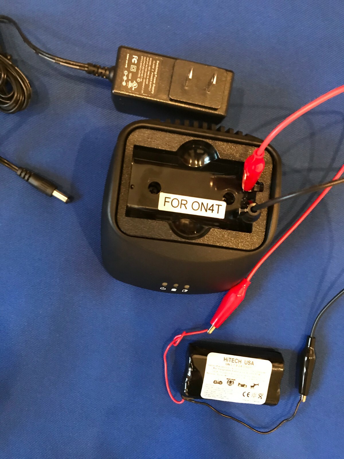 7.4v Li-ion Pro Charger+CLIPS(UL/CE)For O'NEIL 4T Battery & other battery packs 