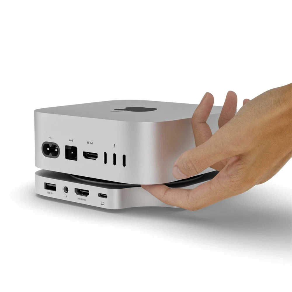 Minisopuru iExpandMate MINI4PRO Mac mini M4 Dock with 4K@60 HDMI, 4TB M.2 NVM...