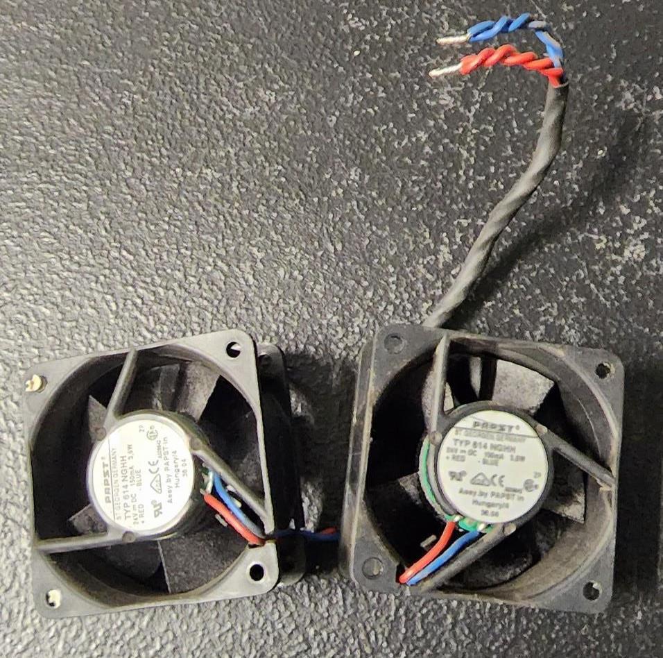 Papst TYP 614 NGHH Dual Fans 24V 150mA 3.6W