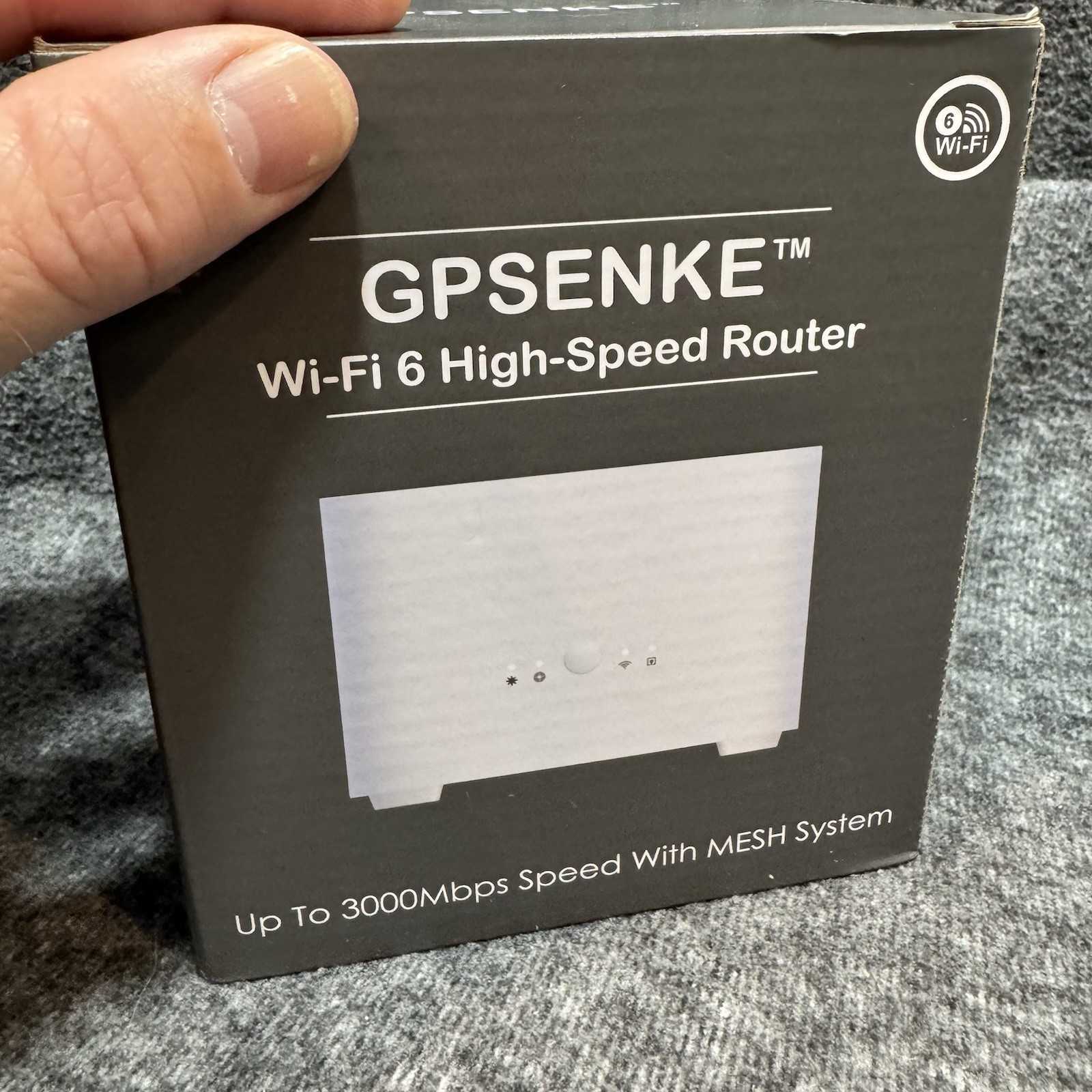 GPSENKE GP-AX3000-D WiFi 6 AX3000 Mesh Router 3000Mbps Dual Band Gigabit
