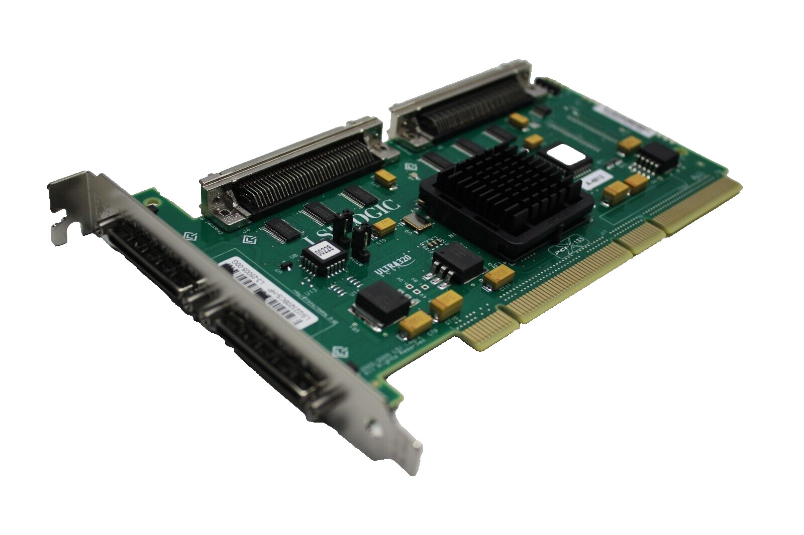 HP A6961-60111 PCI-X 64Bit Dual Channel LSI22320BCS-HP SCSI Adapter Mod