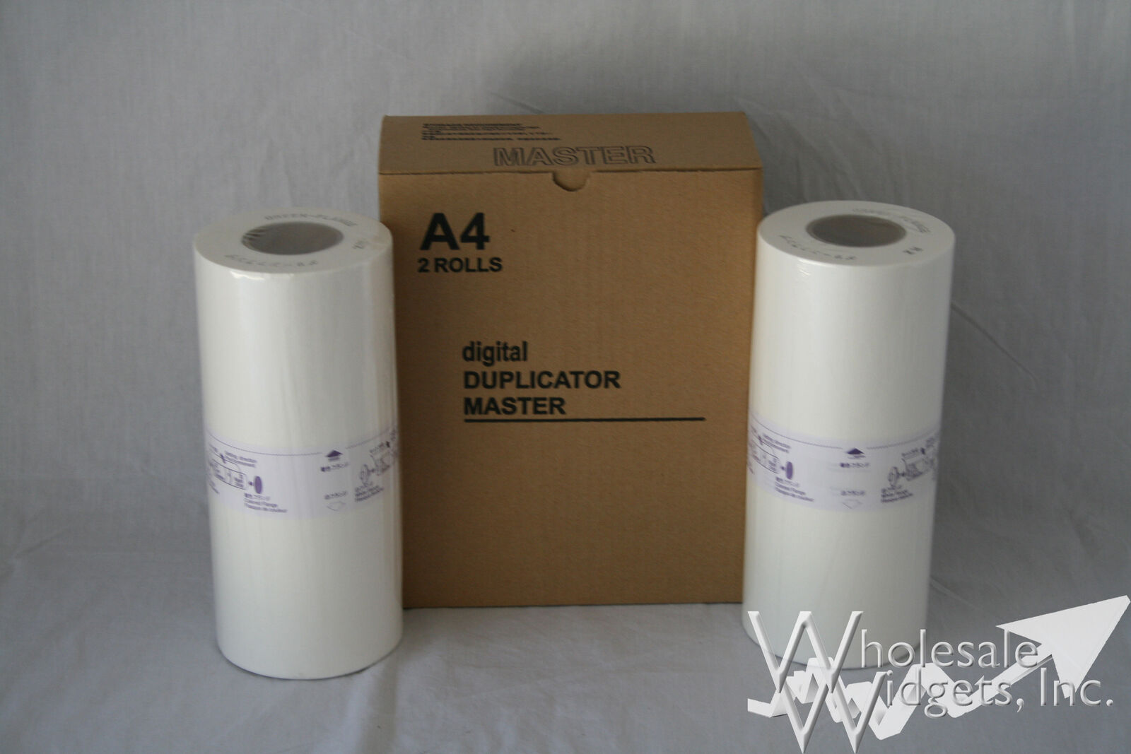 2 Wholesale Widgets Brand S-8188 Master Rolls. Compatible with Riso S4250 S8188