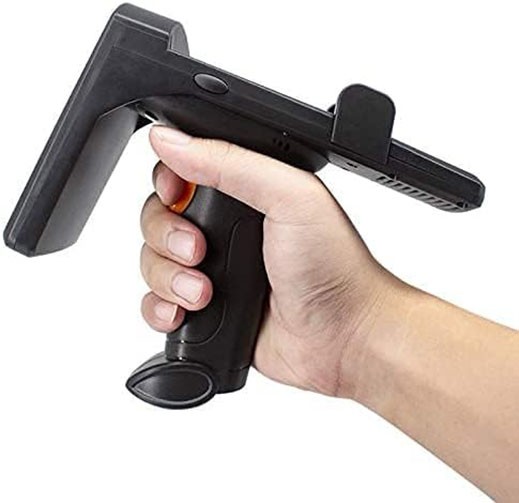 2.4G Wireless Bluetooth UHF RFID Reader Long Range Handheld Barcode Scanner