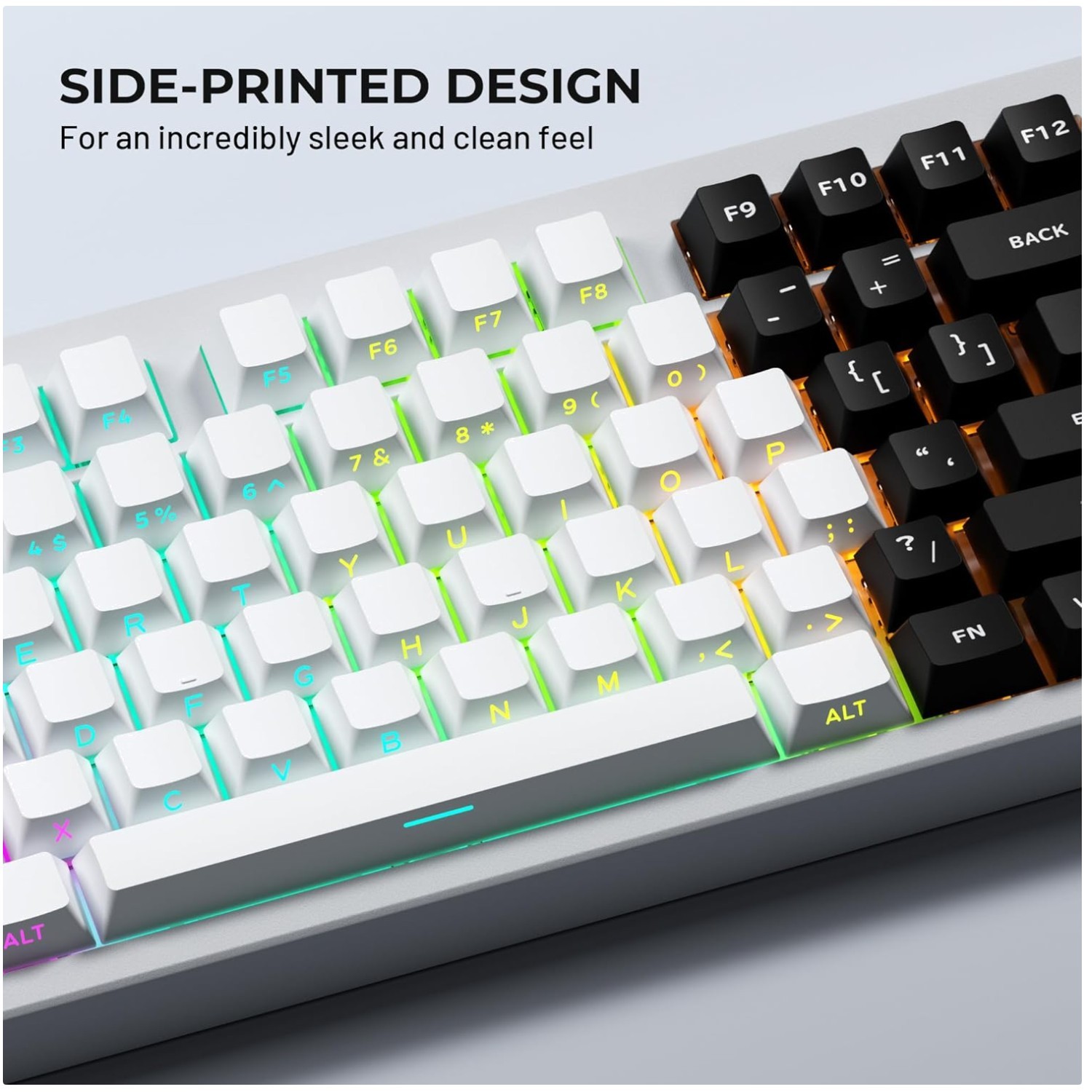 Minimalist Style Custom Key caps - 132 Keys