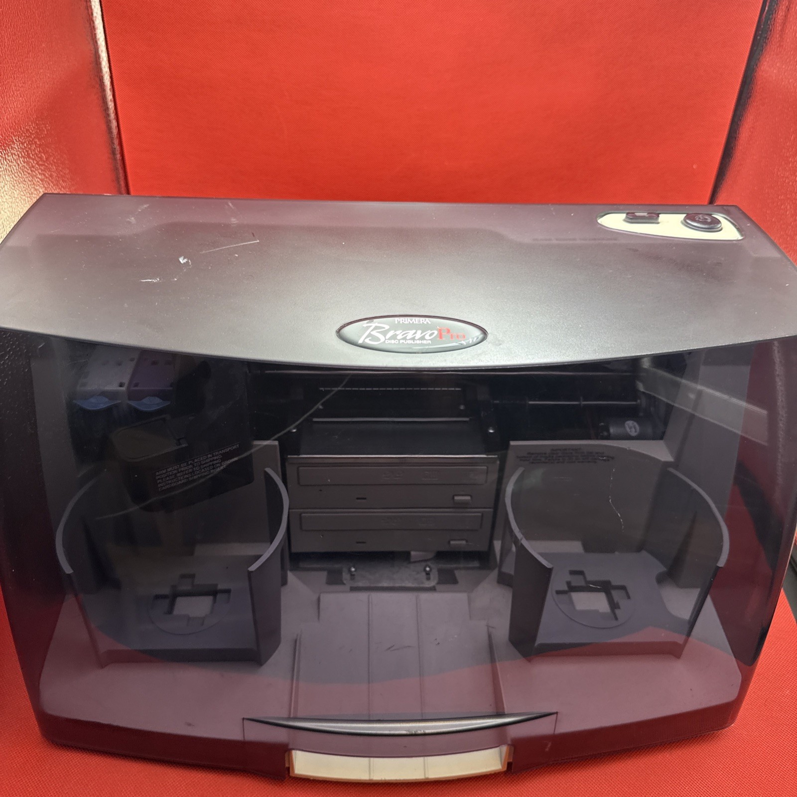 Primera Bravo Pro AutoPrinter Disc Publisher CD/DVD Printer. For Parts