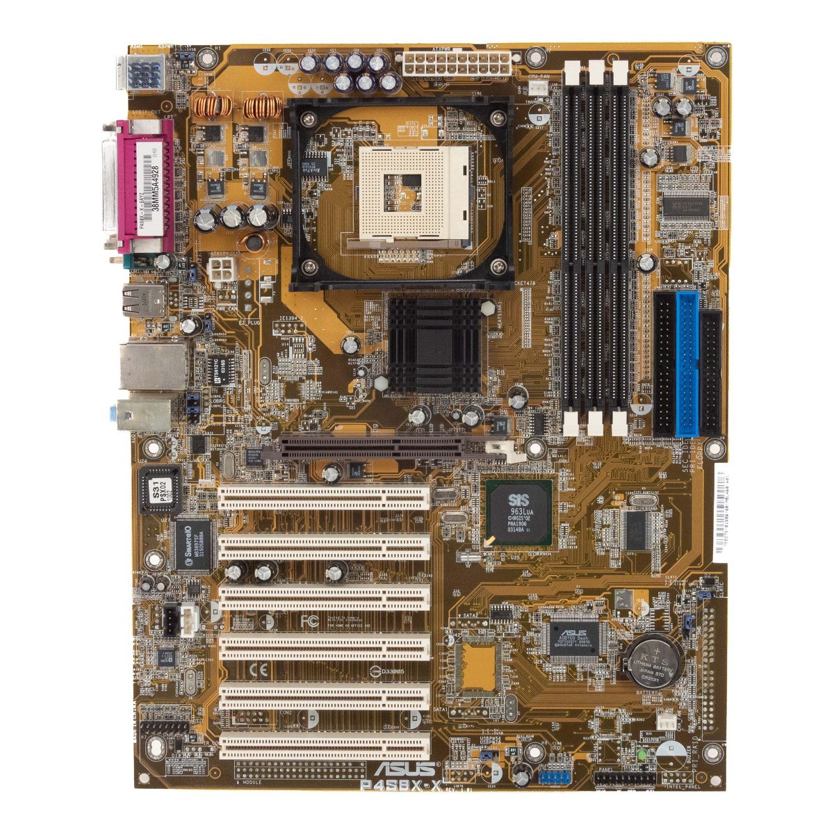 ASUS P4S8X-X SOCKET 478 DDR AGP PCI ATX