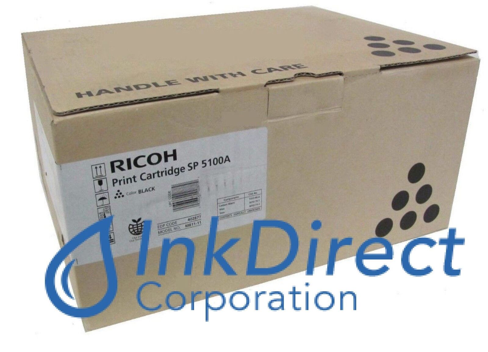 Genuine Ricoh 407169 407-169 402877 SP 5100A Print Cartridge Black